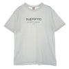 Supreme シュプリーム 20SS Shop Tee ショップ ロゴ 半袖 Tシャツ ホワイト系 L【中古】