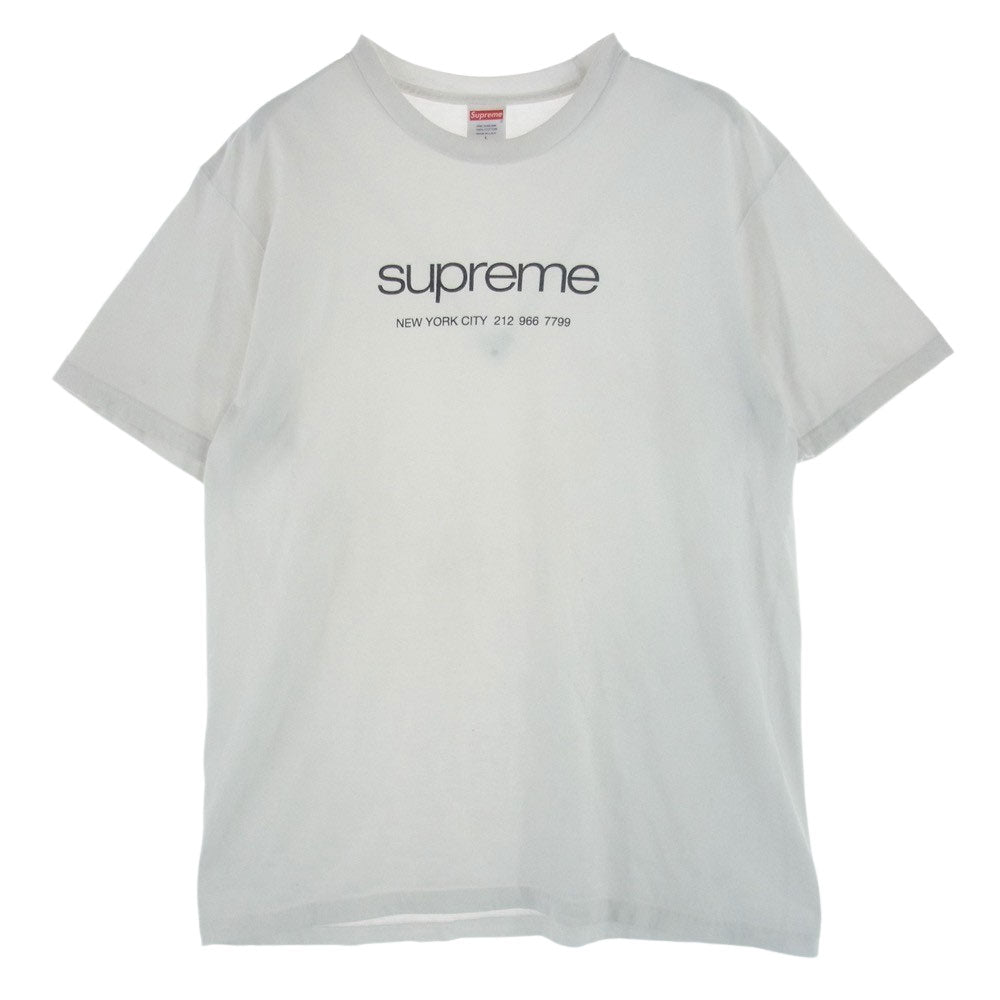 Supreme 20ss Shop Tee 白 White Lサイズ
