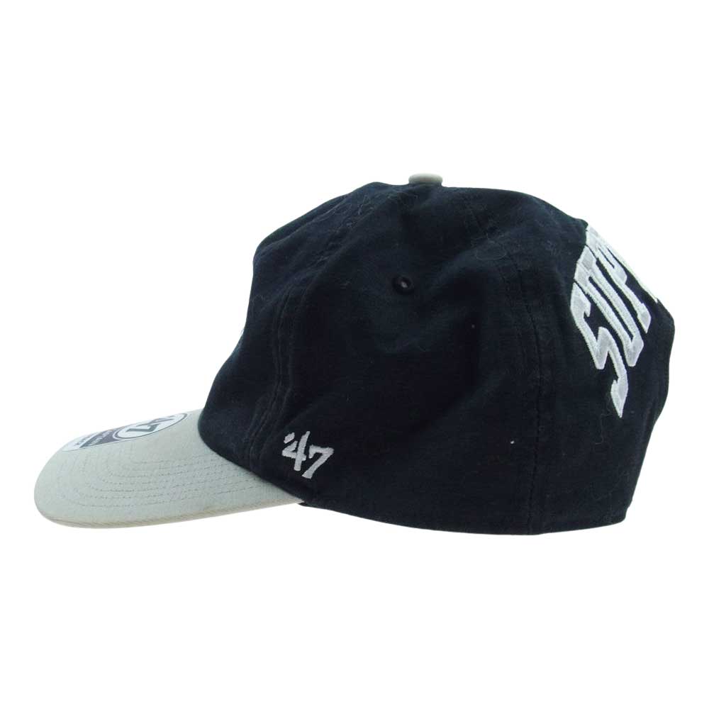 Supreme シュプリーム 19SS NFL Raiders レイダース 47 5-PANEL チームロゴ 5パネル キャップ 帽子 ブラック系【中古】