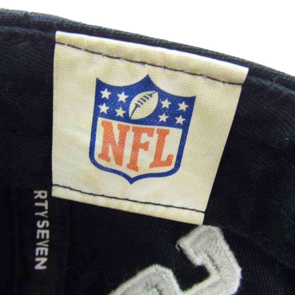 Supreme シュプリーム 19SS NFL Raiders レイダース 47 5-PANEL チームロゴ 5パネル キャップ 帽子 ブラック系【中古】