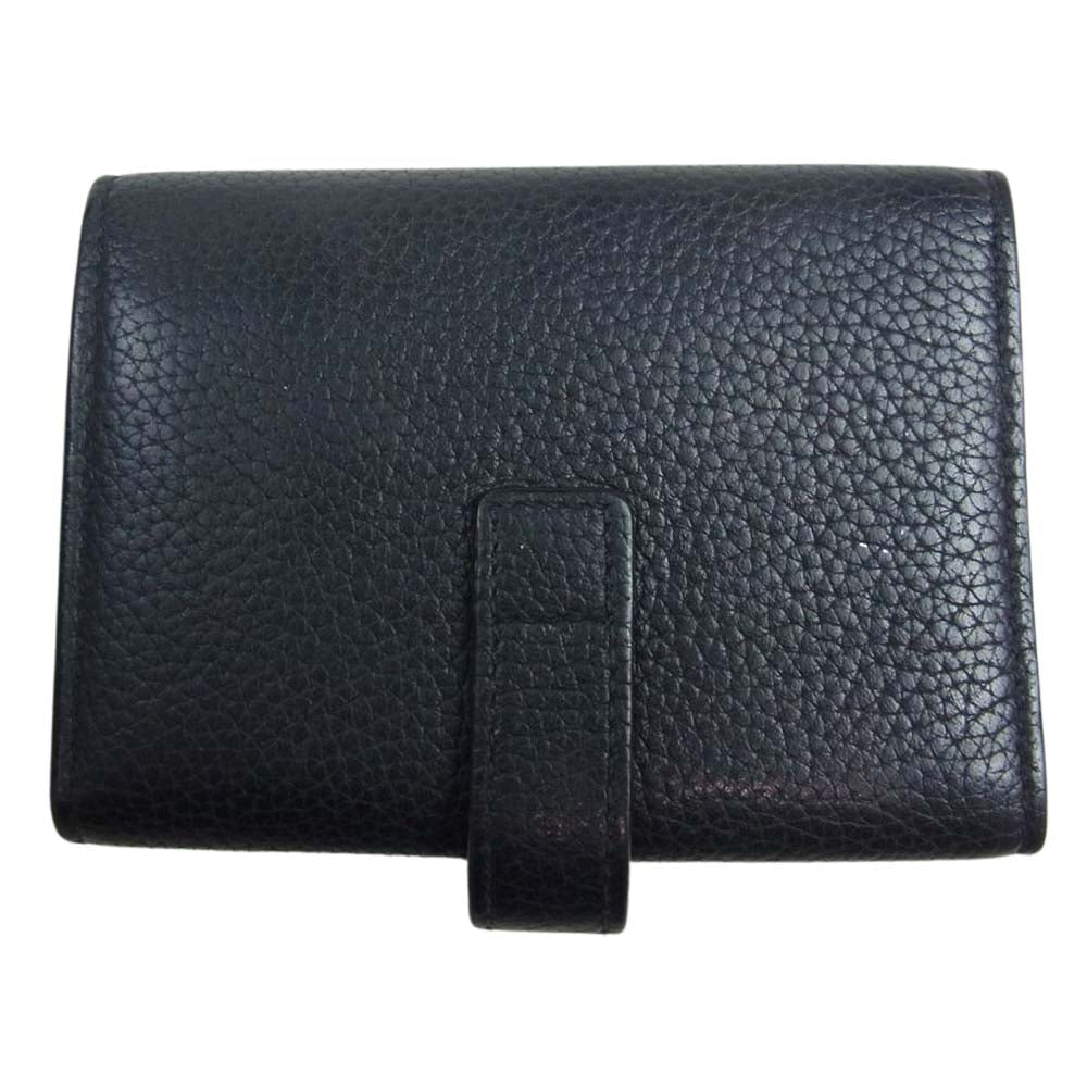 SAINT LAURENT サンローラン 507608 レザー キーケース ブラック系【中古】