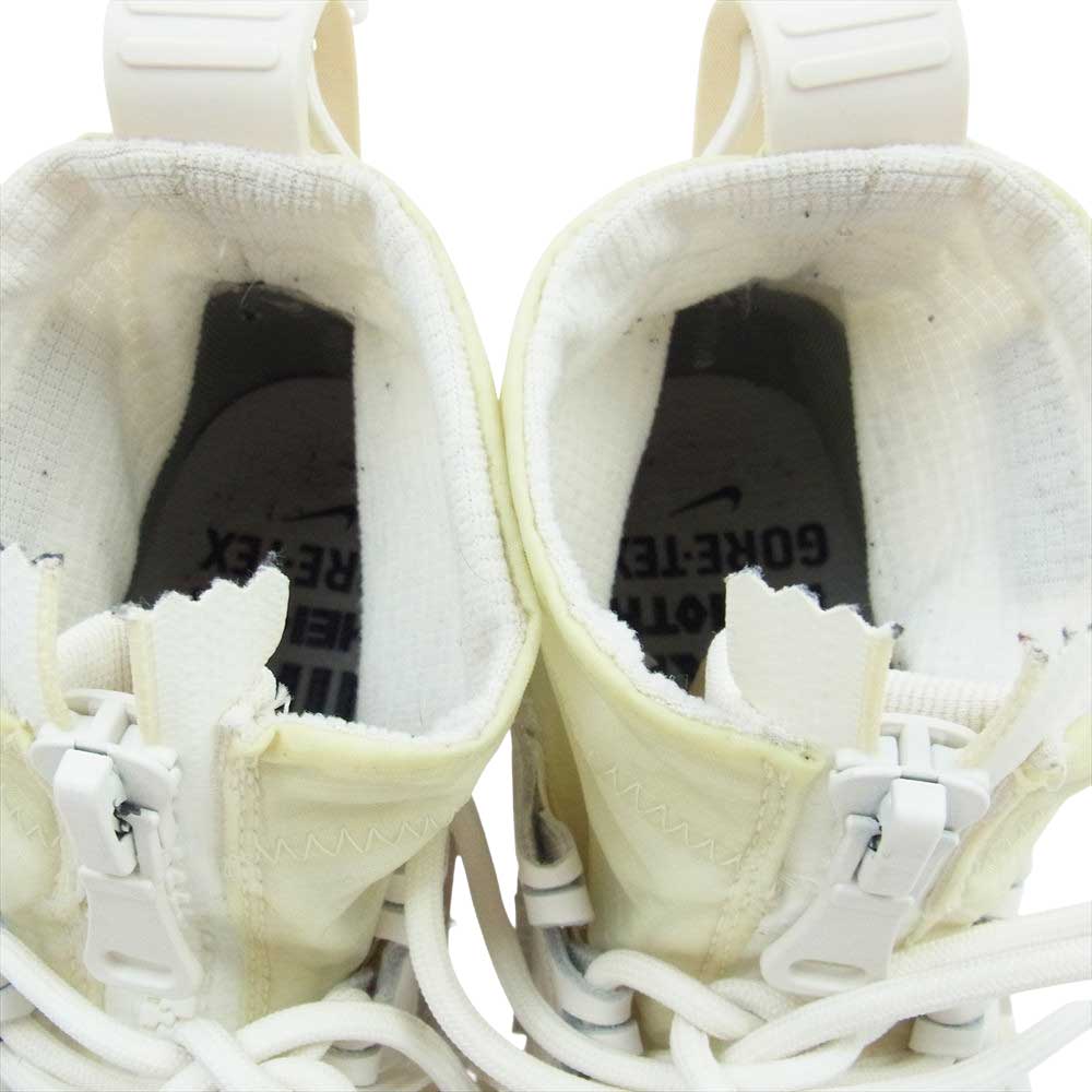 NIKE ナイキ CQ7211-002 AIR FORCE 1 WTR GTX エアフォースワン ウィンター ゴアテックス ファントムホワイト ホワイト系 25.5cm【中古】