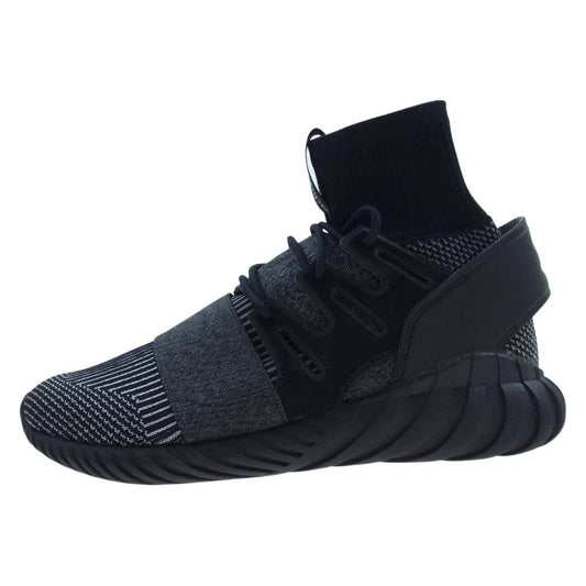 adidas アディダス BY3131 TUBULAR DOOM PK チューブラー ドーム プライムニット ハイカット スニーカー ブラック系 28cm【新古品】【未使用】【中古】