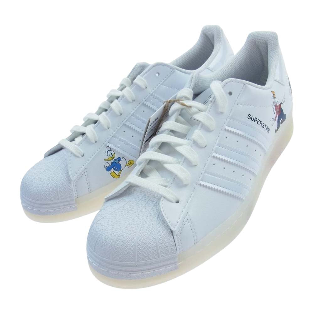adidas アディダス GW9538 SUPERSTAR DISNEY スーパースター ディズニー スニーカー ホワイト系 28.5cm【新古品】【未使用】【中古】