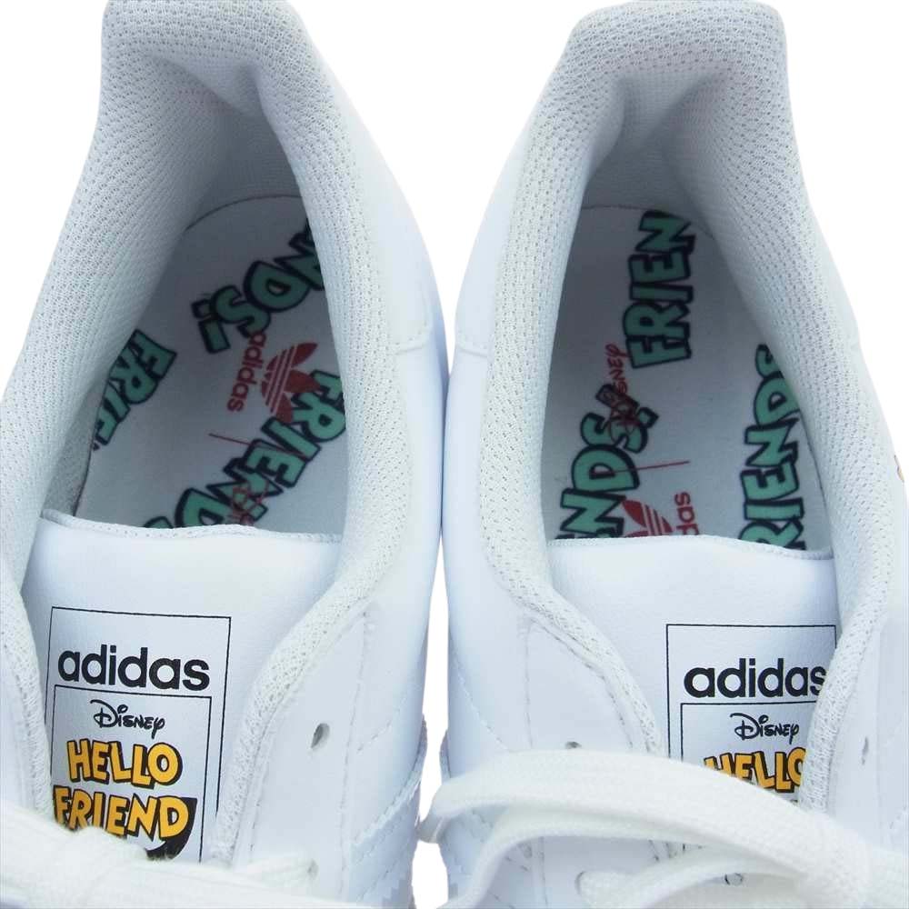 adidas アディダス GW9538 SUPERSTAR DISNEY スーパースター ディズニー スニーカー ホワイト系 28.5cm【新古品】【未使用】【中古】