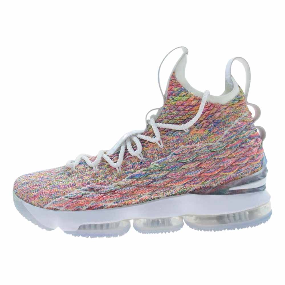 NIKE ナイキ AO1754-900 Lebron XV EP レブロン15 ハイカット スニーカー マルチカラー系 28cm【新古品】【未使用】【中古】