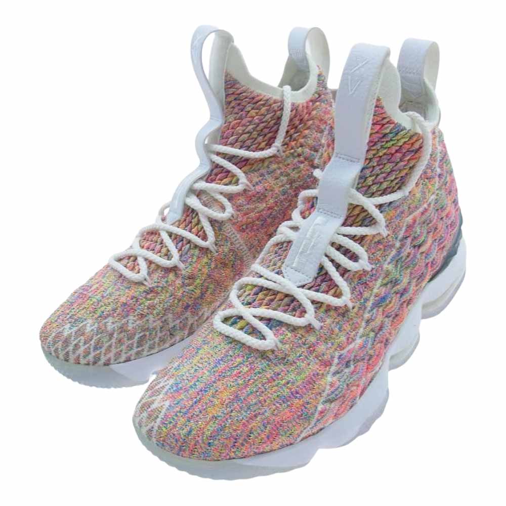 NIKE ナイキ AO1754-900 Lebron XV EP レブロン15 ハイカット スニーカー マルチカラー系 28cm【新古品】【未使用】【中古】