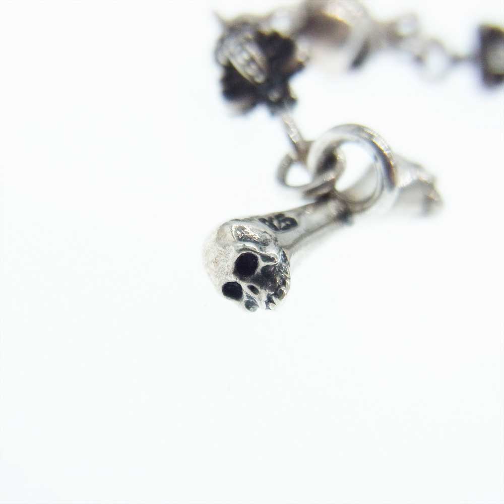 Justin Davis ジャスティンデイビス SBJ126 SKULL DIVINE ブレスレット シルバー系【中古】