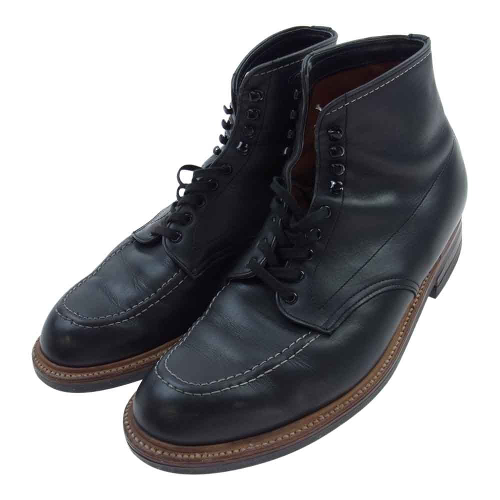 ALDEN オールデン 401 401 インディーブーツ ブラック系 8D【中古】