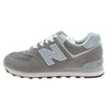 NEW BALANCE ニューバランス ML574EGG スエード メッシュ ローカット スニーカー チャコール系 27.5cm【美品】【中古】