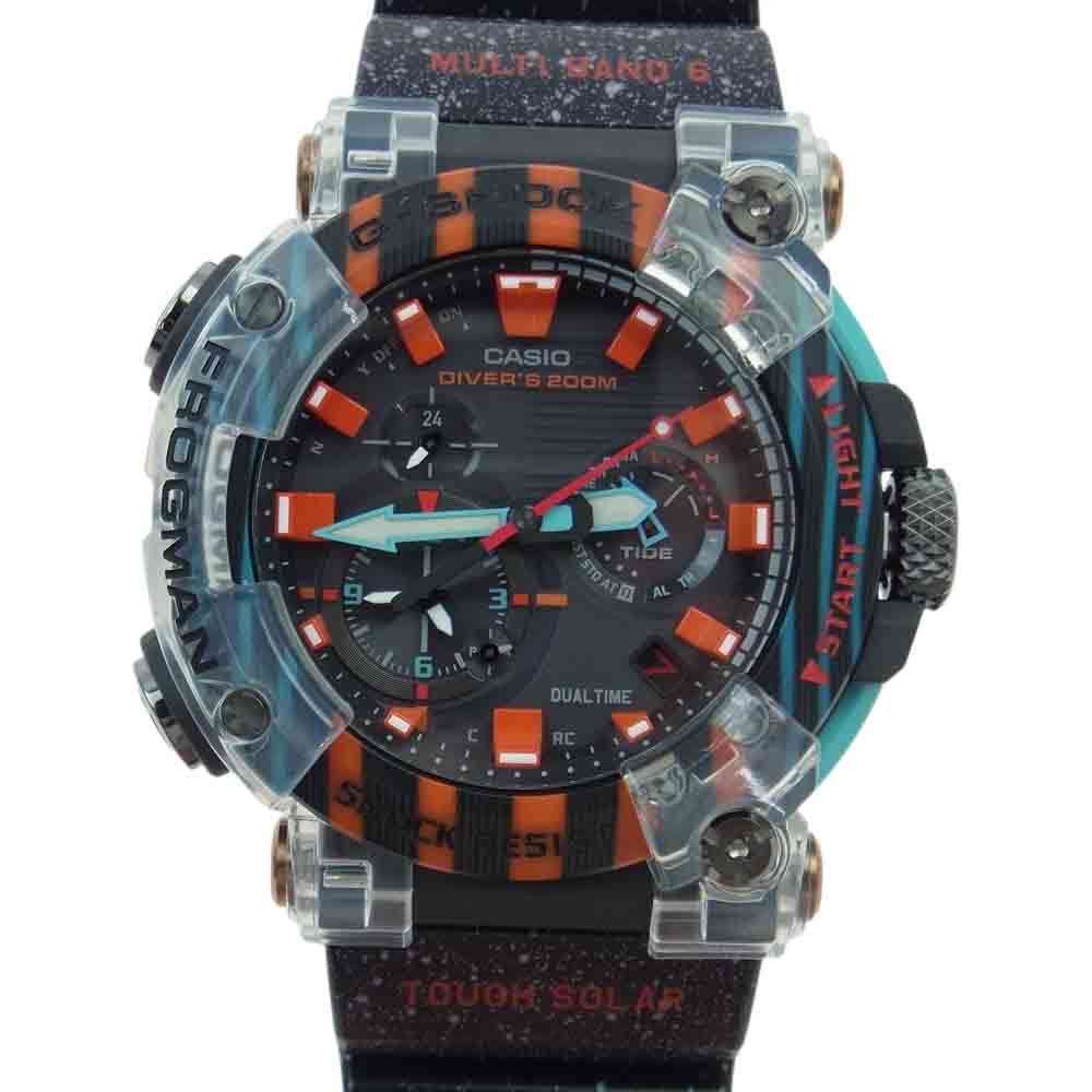 G-SHOCK ジーショック GWF-A1000APF-1AJR FROGMAN マスター オブ G フロッグマン 30周年記念モデル ヤドクガエル クォーツ 腕時計 ウォッチ　 ブラック系【新古品】【未使用】【中古】