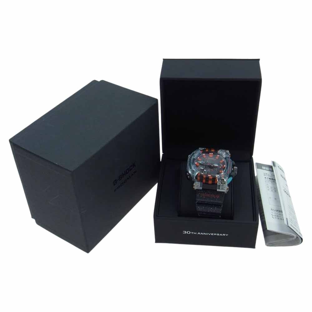 G-SHOCK ジーショック GWF-A1000APF-1AJR FROGMAN マスター オブ G フロッグマン 30周年記念モデル ヤドクガエル クォーツ 腕時計 ウォッチ　 ブラック系【新古品】【未使用】【中古】