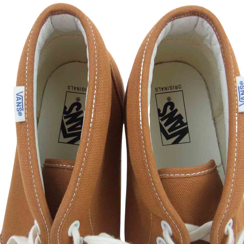VANS バンズ VAULT ボルト Og Chukka Lx チャッカ スニーカー ブラウン系 29cm【極上美品】【中古】