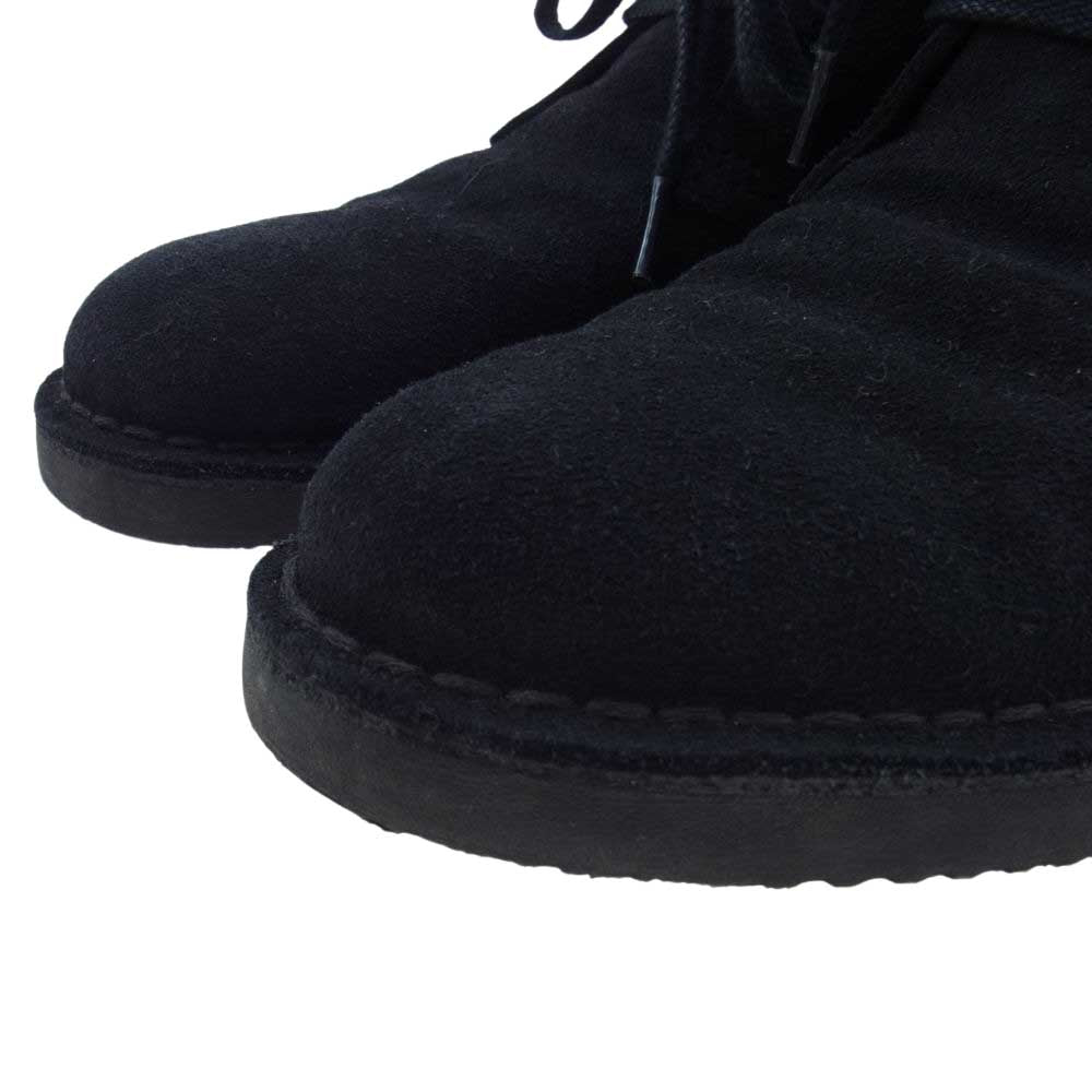 Clarks クラークス DESERT BOOTS GORE-TEX スエード デザート ブーツ ゴアテックス ブラック系 US10【中古】