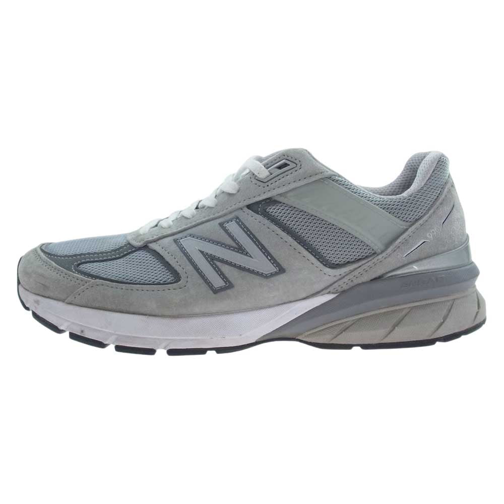 NEW BALANCE ニューバランス M990GL5 990 V5 スエード スニーカー グレー系 29cm【中古】