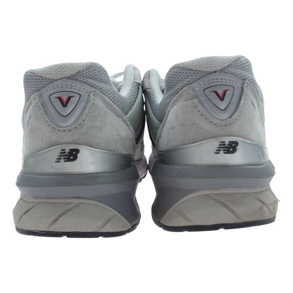 NEW BALANCE ニューバランス M990GL5 990 V5 スエード スニーカー グレー系 29cm【中古】