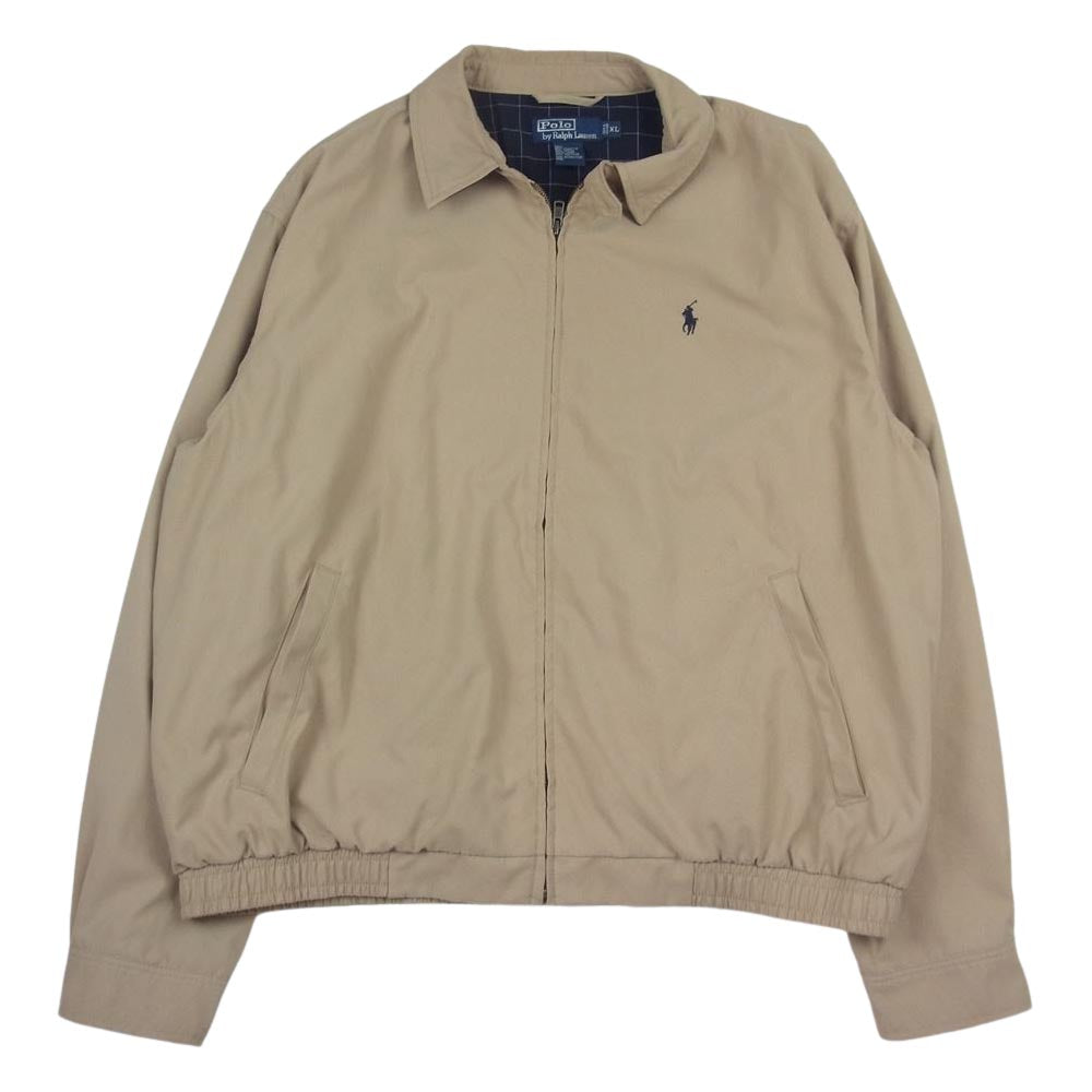 POLO RALPH LAUREN ポロ・ラルフローレン スウィングトップ ベージュ ベージュ系 XL【中古】