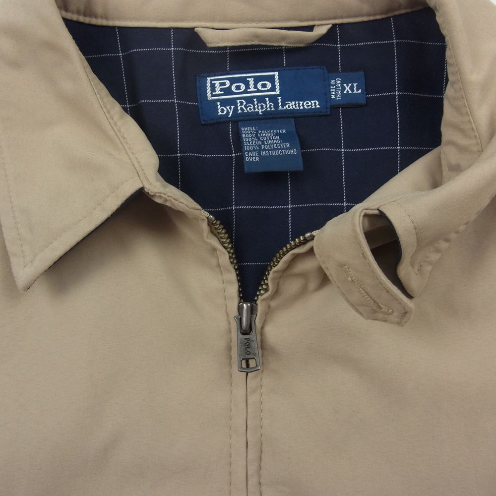 POLO RALPH LAUREN ポロ・ラルフローレン スウィングトップ ベージュ ベージュ系 XL【中古】
