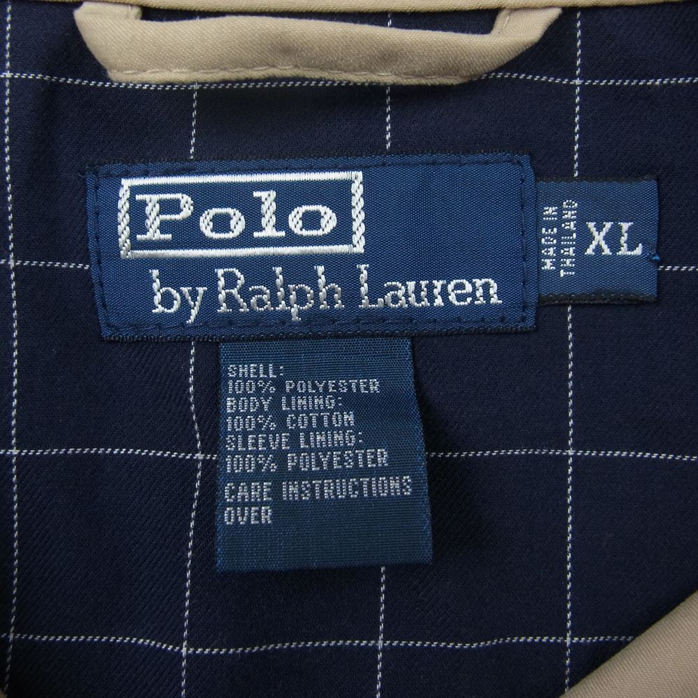 POLO RALPH LAUREN ポロ・ラルフローレン スウィングトップ ベージュ ベージュ系 XL【中古】