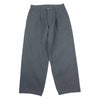 GRAPHPAPER グラフペーパー GU223-40042B  COLORFAST DENIM TWO TUCK PANTS ブラック系 2【美品】【中古】