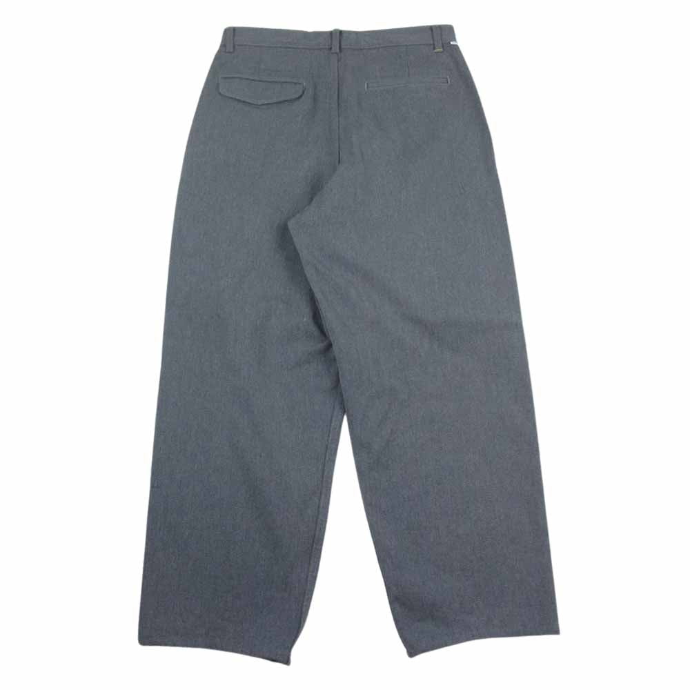 GRAPHPAPER グラフペーパー GU223-40042B  COLORFAST DENIM TWO TUCK PANTS ブラック系 2【美品】【中古】