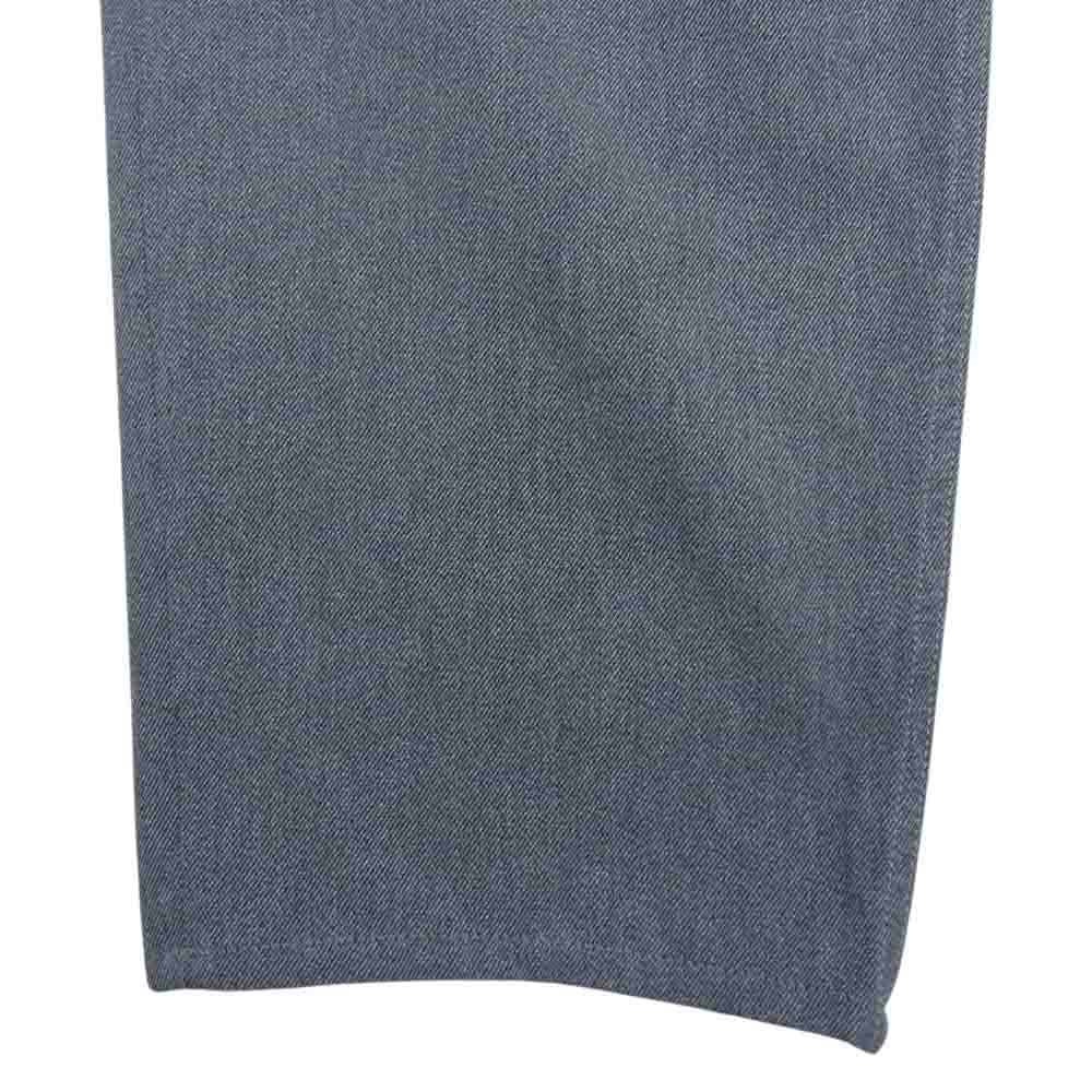 GRAPHPAPER グラフペーパー GU223-40042B  COLORFAST DENIM TWO TUCK PANTS ブラック系 2【美品】【中古】