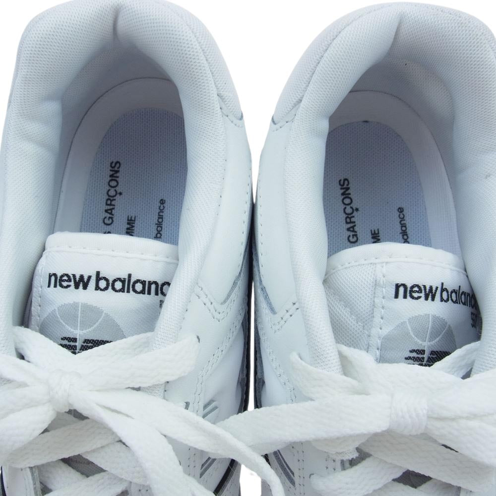COMME des GARCONS コムデギャルソン BB550CDG NEW BALANCE BB550CDG スニーカー ホワイト系 26.0cm【中古】