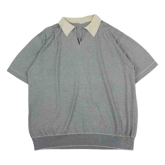 アプレッセ 23AW 23AAP-03-10H SS High Gauge Skipper スキッパー ブラック系 3【極上美品】【中古】