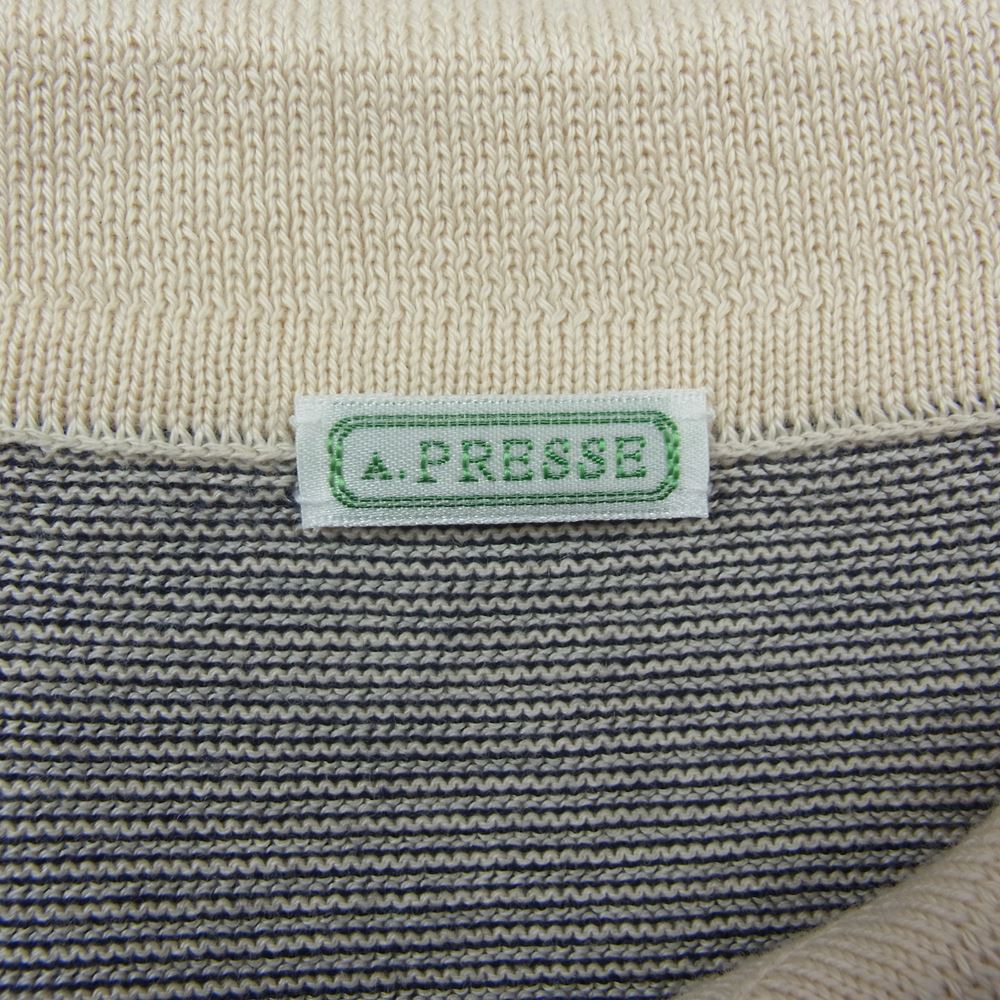 アプレッセ 23AW 23AAP-03-10H SS High Gauge Skipper スキッパー ブラック系 3【極上美品】【中古】