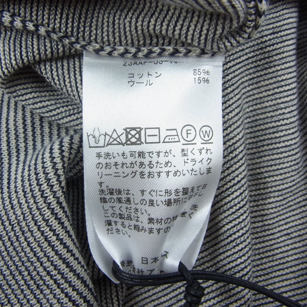 アプレッセ 23AW 23AAP-03-10H SS High Gauge Skipper スキッパー ブラック系 3【極上美品】【中古】