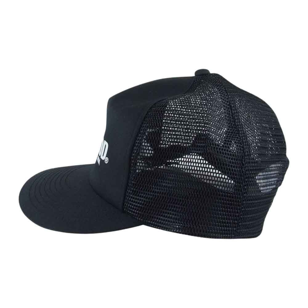NEIGHBORHOOD ネイバーフッド 23SS 231YGNH-HT02S LOGO PRINT MESH CAP ロゴ プリント メッシュ キャップ ブラック系 F【極上美品】【中古】