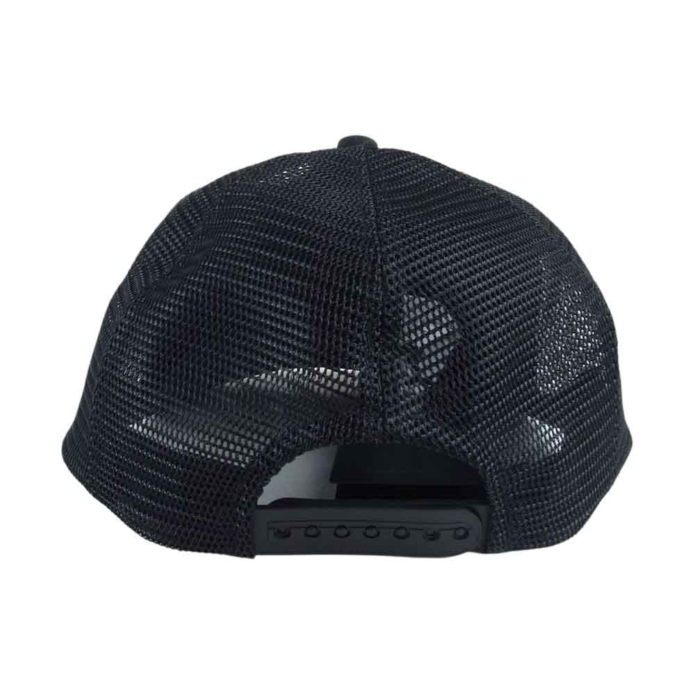 NEIGHBORHOOD ネイバーフッド 23SS 231YGNH-HT02S LOGO PRINT MESH CAP ロゴ プリント メッシュ キャップ ブラック系 F【極上美品】【中古】