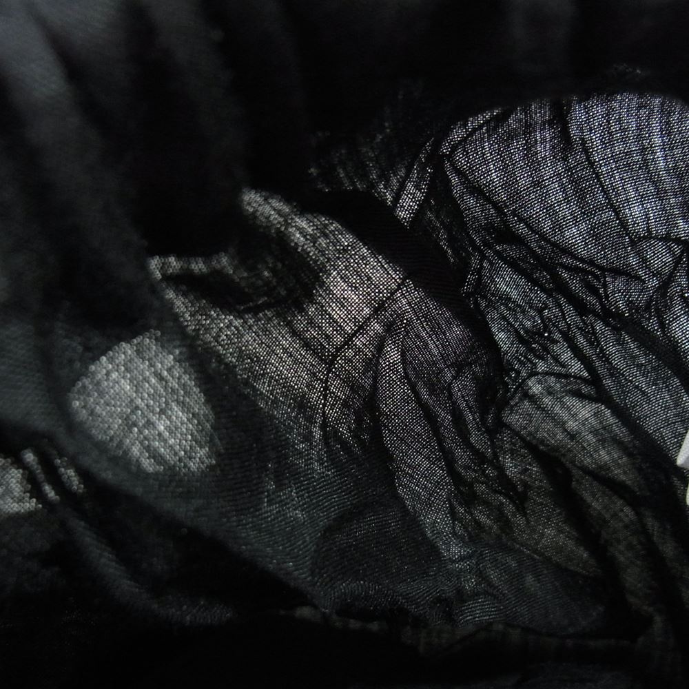 ISSEY MIYAKE イッセイミヤケ ギャザー入り プリーツ スカート ブラック系 M【中古】