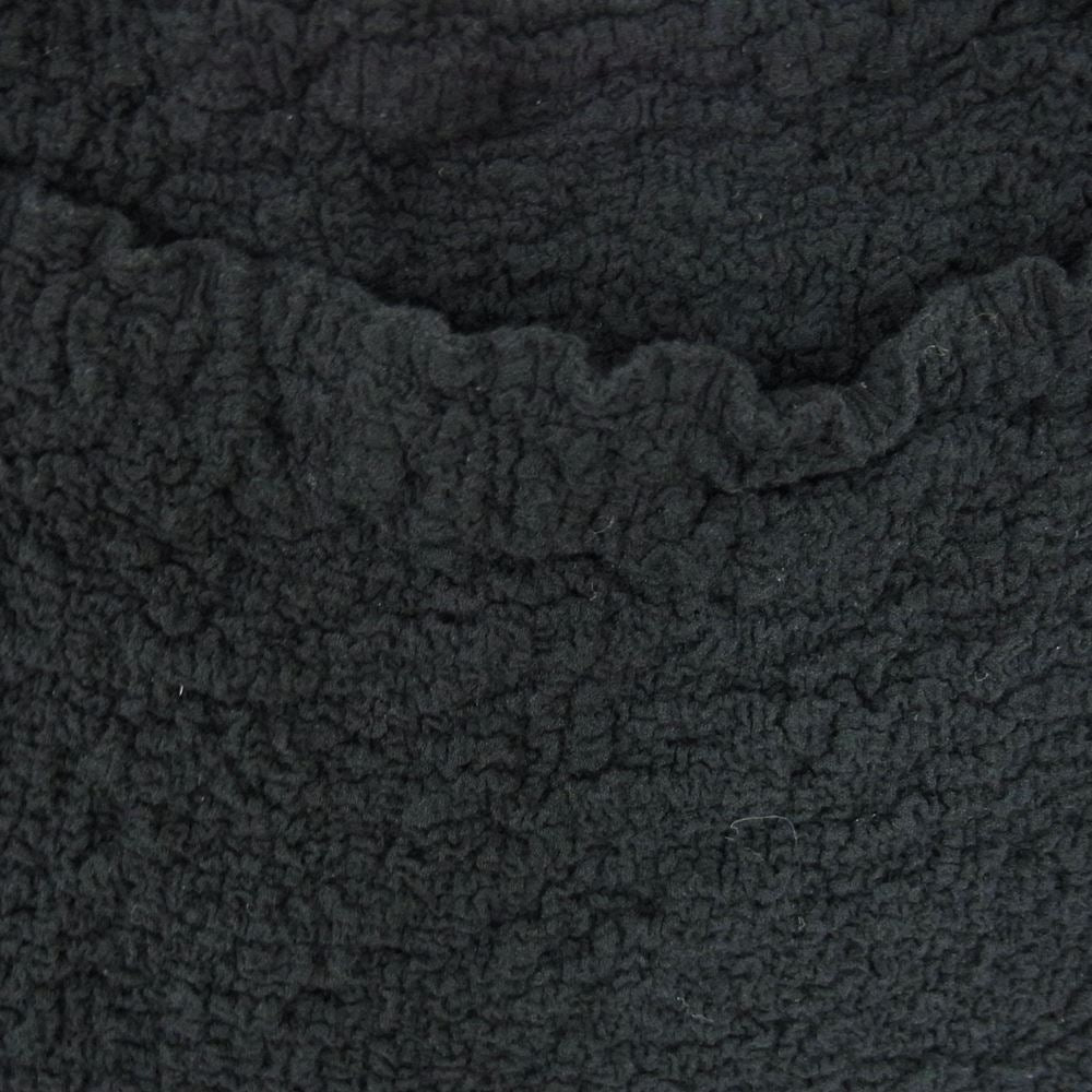 ISSEY MIYAKE イッセイミヤケ me ミー CAULIFLOWER 半袖 ワンピース ブラック系 サイズ表記無【中古】