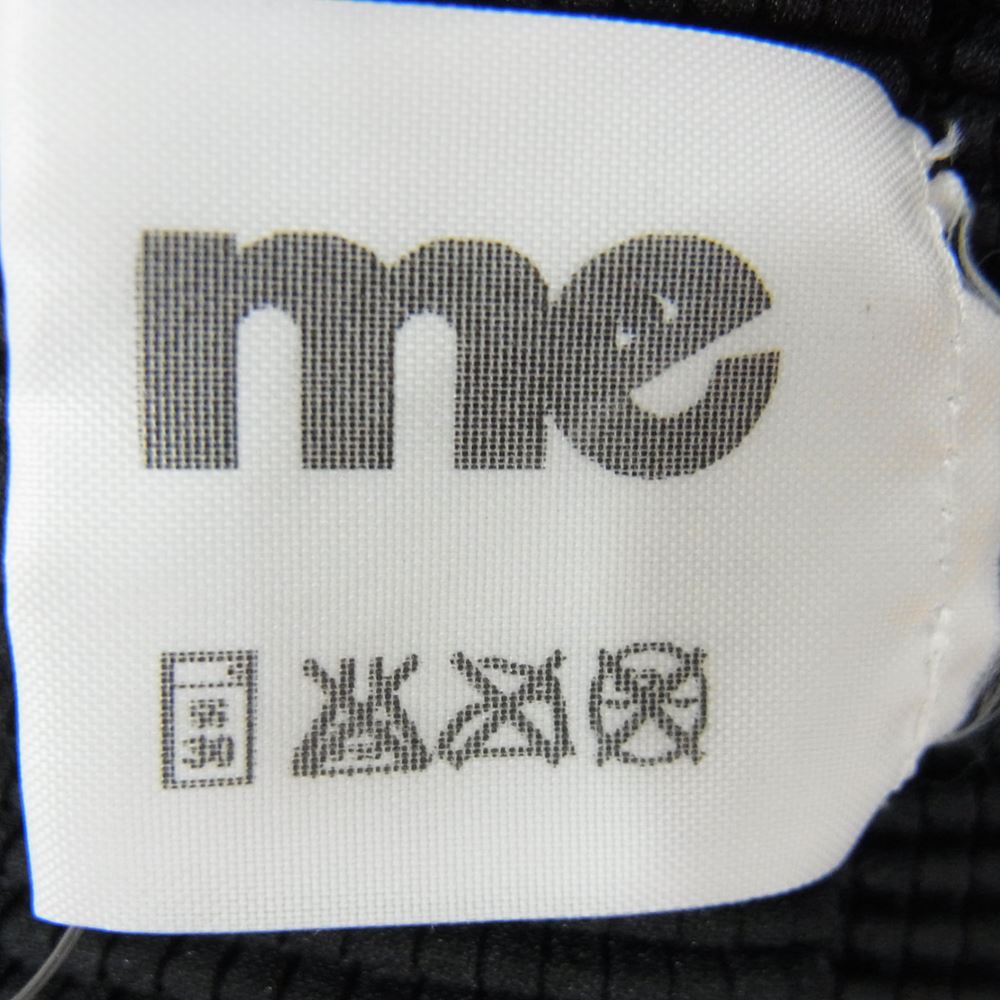 ISSEY MIYAKE イッセイミヤケ MI71FO001 me ミー プリーツ シャツ カーディガン ブラック系 サイズ表記無【美品】【中古】