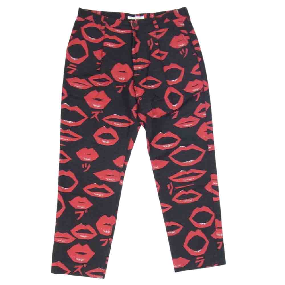 PLEATS PLEASE プリーツプリーズ イッセイミヤケ 15AW リップ ジャガード パンツ ブラック系 4【中古】