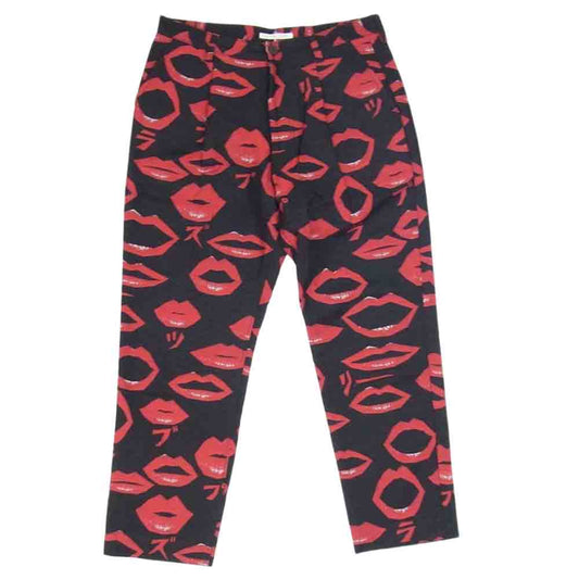 PLEATS PLEASE プリーツプリーズ イッセイミヤケ 15AW リップ ジャガード パンツ ブラック系 4【中古】