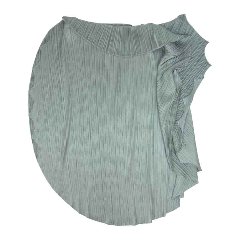 PLEATS PLEASE プリーツプリーズ イッセイミヤケ PP83-JG901 プリーツ加工 変形 スカート グレー系 4【中古】