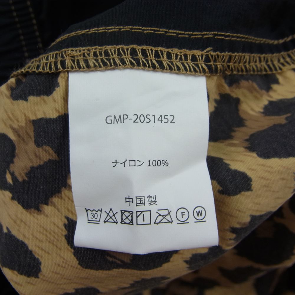 Gramicci グラミチ レオパード パッカブル ショーツ ハーフ パンツ ブラック系 L【新古品】【未使用】【中古】