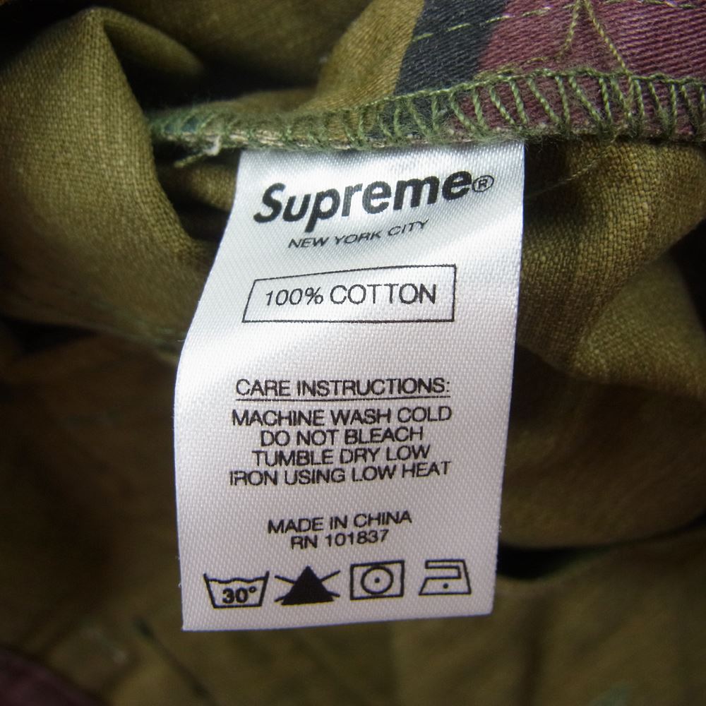 Supreme シュプリーム 18SS Cargo short Jigsaw Camo ジグソー カモ カーゴ ショーツ ハーフ パンツ マルチカラー系 32【極上美品】【中古】