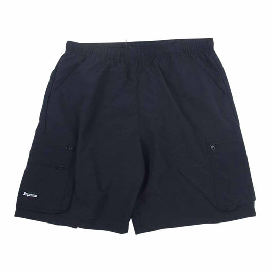 Supreme シュプリーム 21SS Cargo Water Short カーゴ ウォーター ショーツ ハーフ パンツ ブラック系 M【中古】