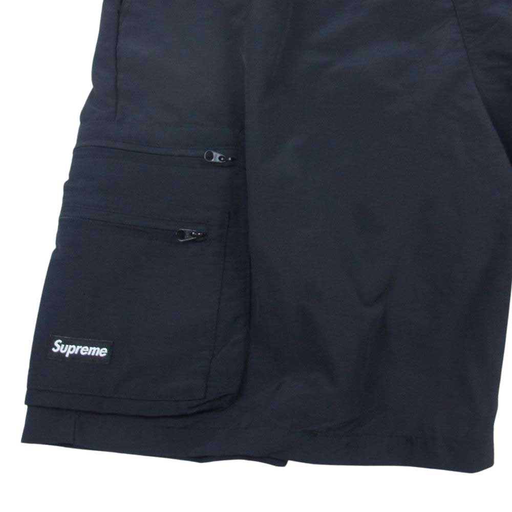 Supreme シュプリーム 21SS Cargo Water Short カーゴ ウォーター ショーツ ハーフ パンツ ブラック系 M【中古】