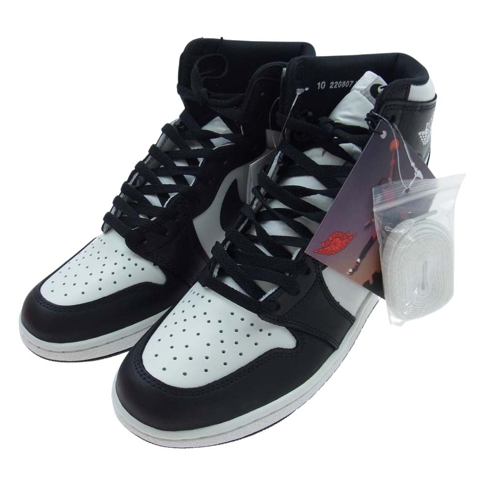 NIKE ナイキ BQ4422-001 Air Jordan 1 High '85 Black White エア ジョーダン ワン ハイ ブラック ホワイト ブラック系 ホワイト系 28cm【新古品】【未使用】【中古】