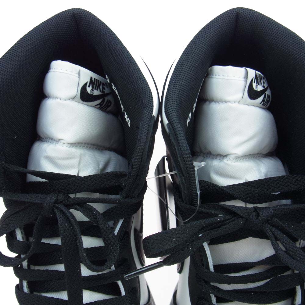 NIKE ナイキ BQ4422-001 Air Jordan 1 High '85 Black White エア ジョーダン ワン ハイ ブラック ホワイト ブラック系 ホワイト系 28cm【新古品】【未使用】【中古】