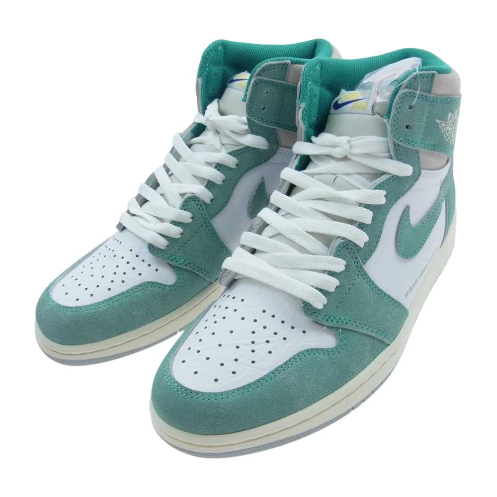 NIKE ナイキ 555088-311 AIR JORDAN 1 RETRO HIGH OG TURBO GREEN エアジョーダン ワン レトロ ハイ OG ターボ グリーン ライトグリーン系 27.5cm【新古品】【未使用】【中古】