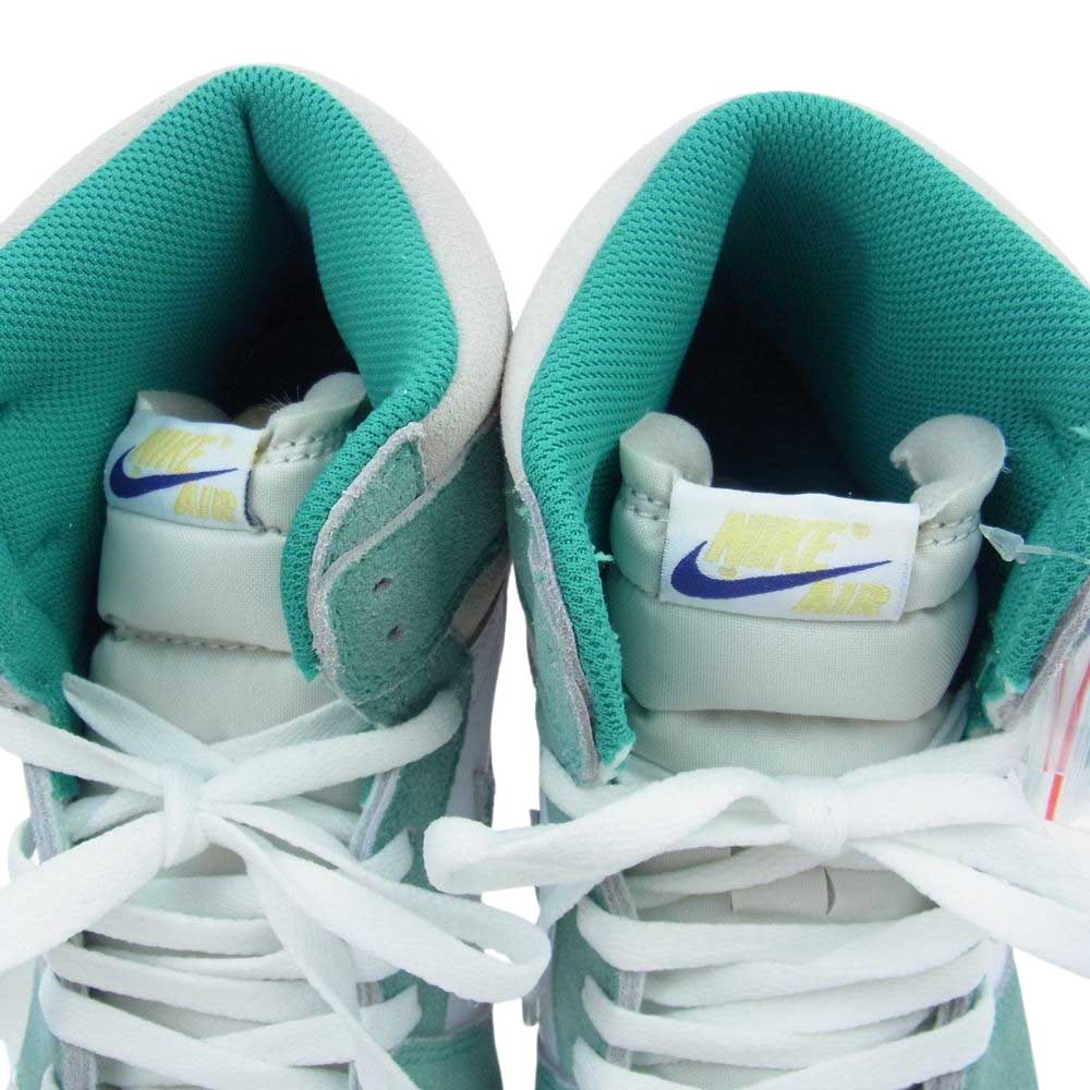 NIKE ナイキ 555088-311 AIR JORDAN 1 RETRO HIGH OG TURBO GREEN エアジョーダン ワン レトロ ハイ OG ターボ グリーン ライトグリーン系 27.5cm【新古品】【未使用】【中古】