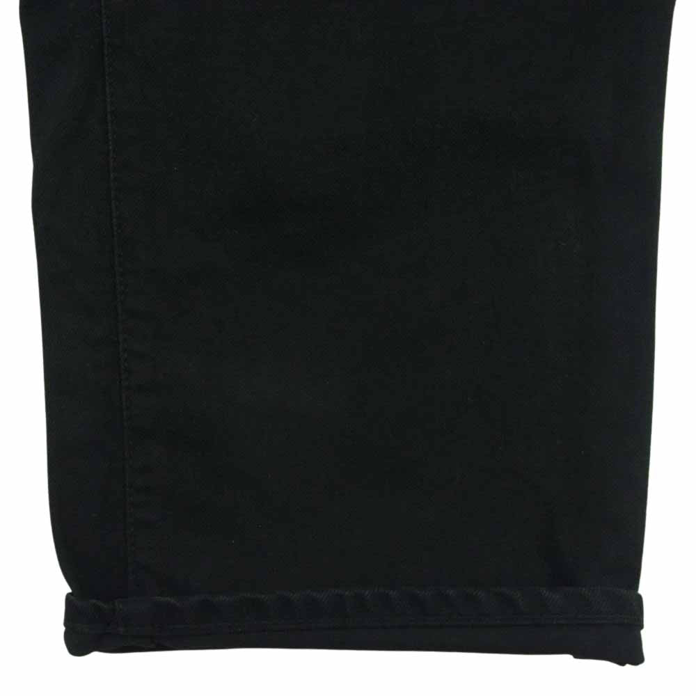 STUSSY ステューシー ブラック デニム パンツ コットン トルコ製 ブラック系 28【中古】