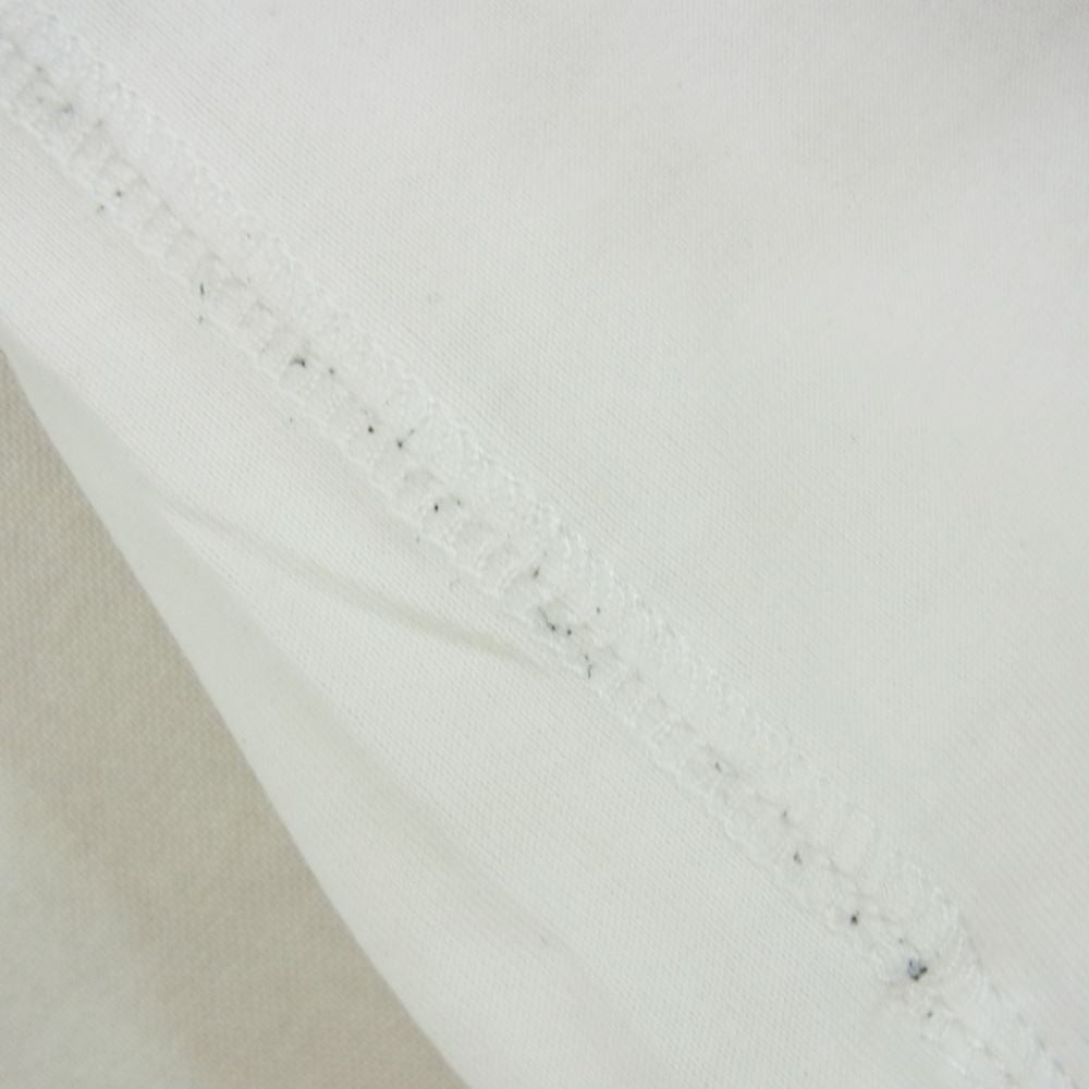 Lucien Pellat-Finet ルシアンペラフィネ 国内正規品 スカル ギター プリント 半袖 Tシャツ ホワイト系 S【中古】