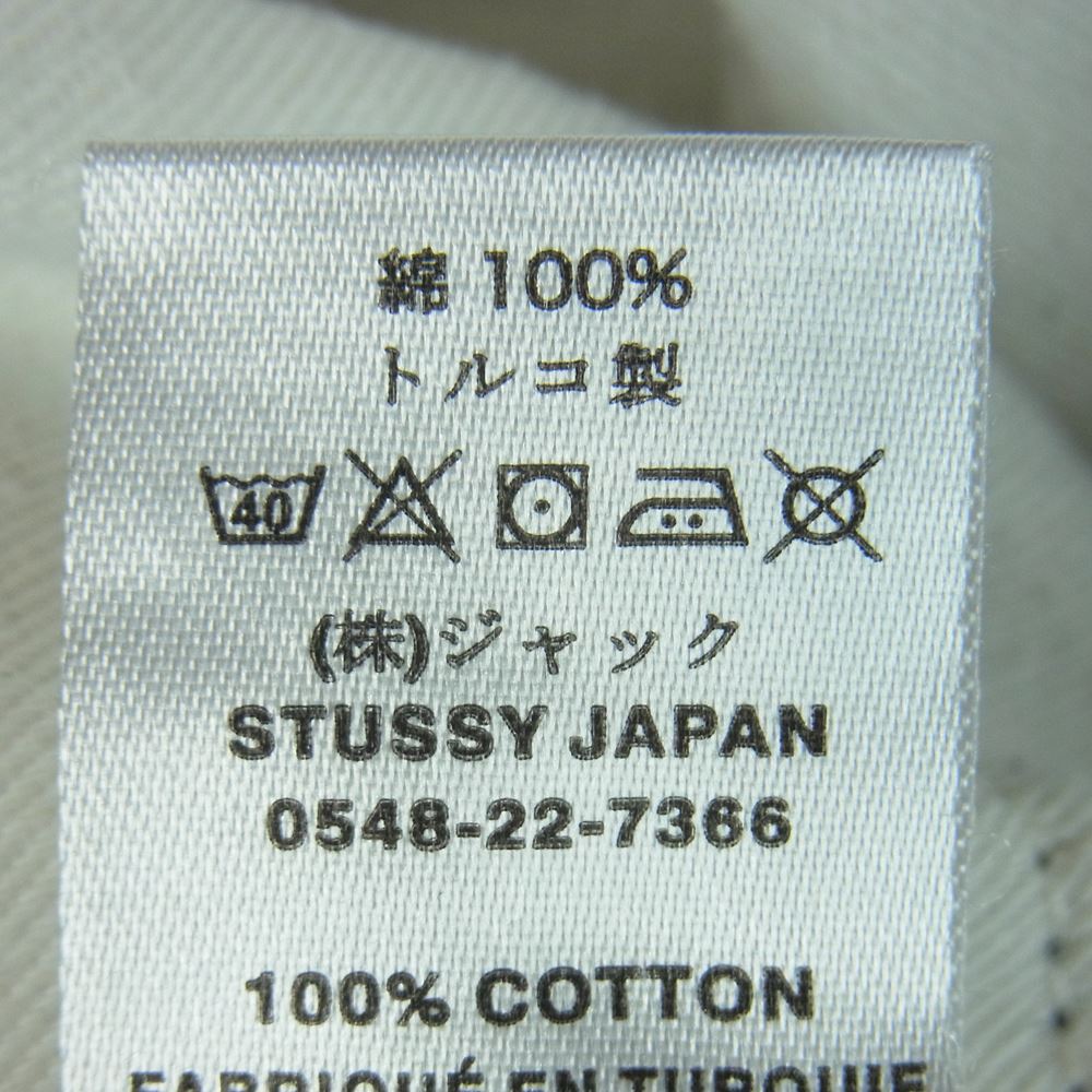 STUSSY ステューシー カモフラ ダック パンツ コットン トルコ製 ネイビー系 グリーン系 28【中古】