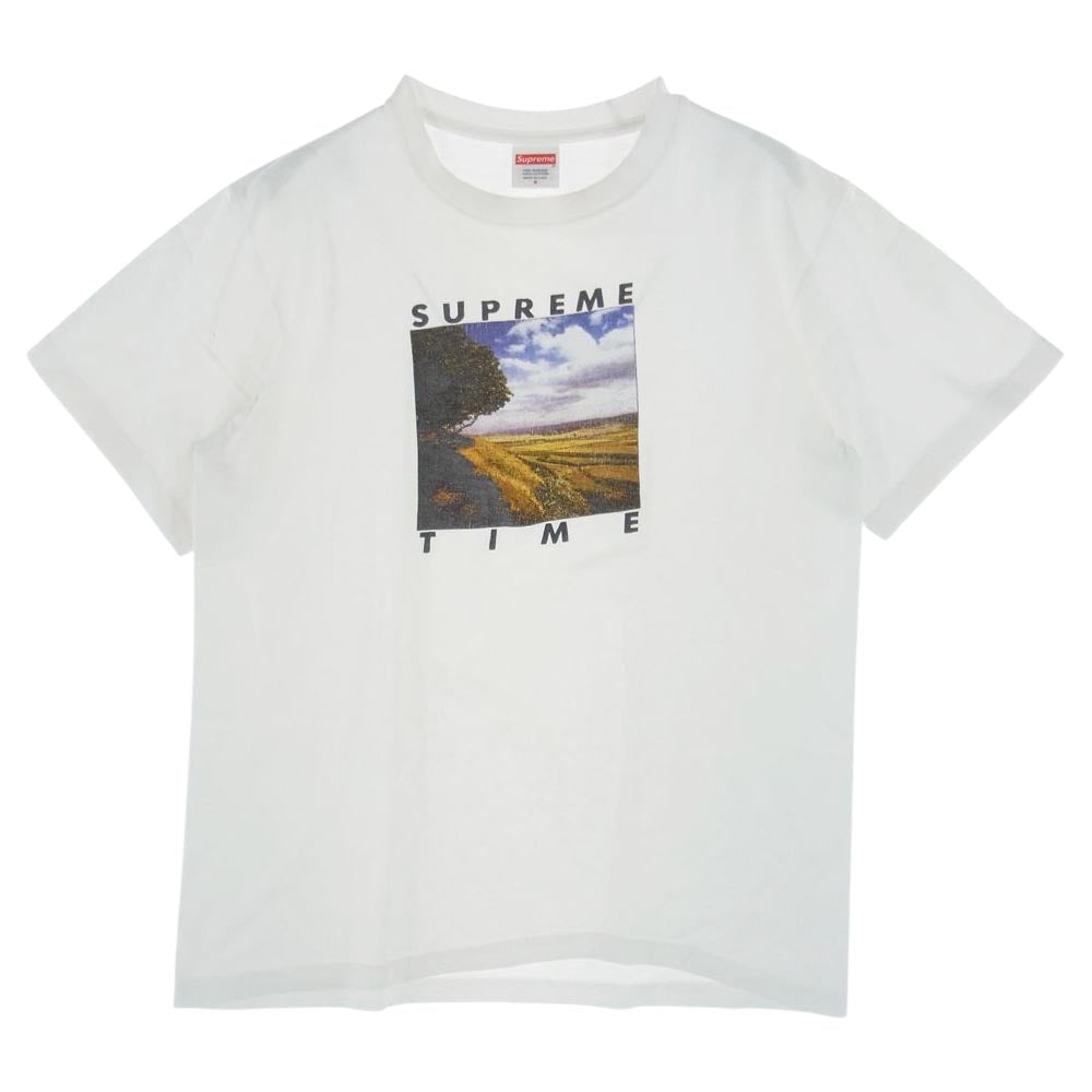 Supreme シュプリーム 20SS Supreme Time Tee ホワイト系 S【中古】